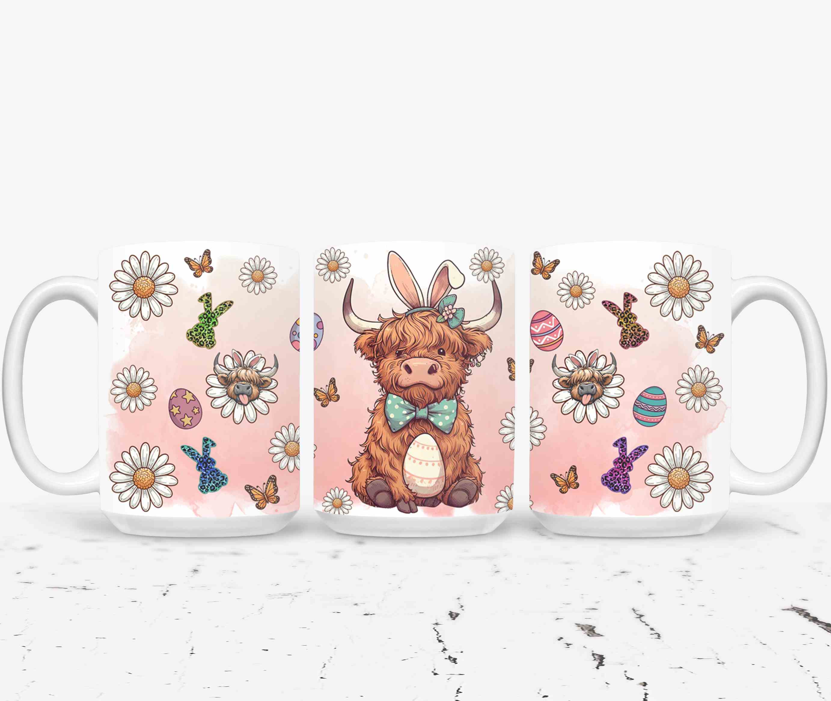 Highland Cow Easter-10391